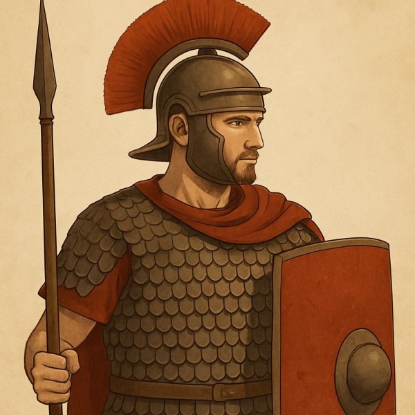 Lorica squamata replica