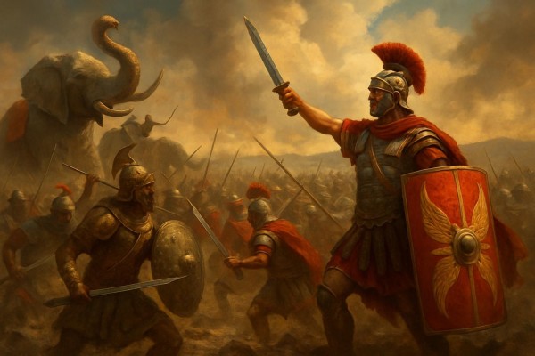 Battle of Zama illustration