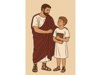 Roman relief suggested guardianship