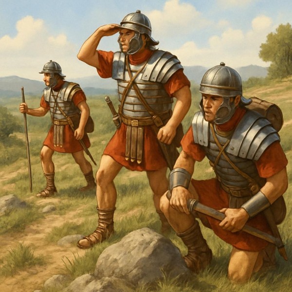 Republican Romans scouting terrain