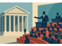 Illustration of a senatorial assembly by SchoolofRhodes
