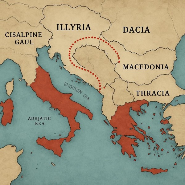 Roman Republic Map